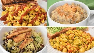 DESAYUNOS VEGANOS CON MUCHA PROTEINA [upl. by Farrica]