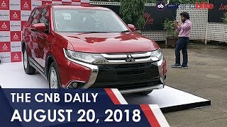 Mitsubishi Outlander  Maruti Suzuki Ciaz Launch  Mahindra Marazzo [upl. by Nosmoht]