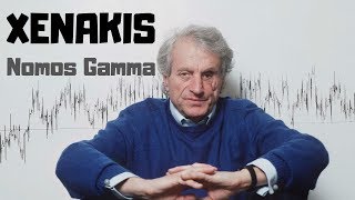 Iannis Xenakis  Nomos Gamma 1968 [upl. by Kcirddor]