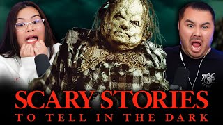 SCARY STORIES TO TELL IN THE DARK 2019 MOVIE REACTION First Time Watching  Guillermo del Toro [upl. by Aicilram]