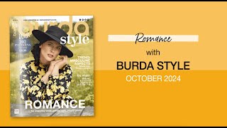 Burda Style October 2024  Romance [upl. by Assirim649]