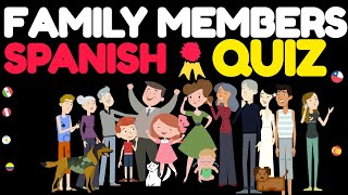 FAMILY MEMBERS SPANISH GAME [upl. by Needan]