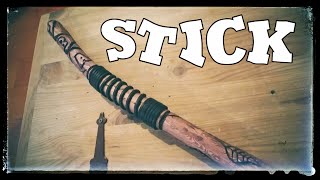 VR  Bushcraft Bartons  Walking Stick Challenge [upl. by Darby]