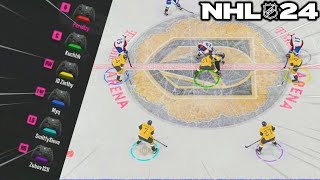 6v6 BUT We Use NHL Teams NHL 24 [upl. by Llewol705]