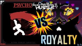 Royalty Asgore amp Toriel vs Psycho Chara  YOMI Hustle Modded  felviogaming [upl. by Robb]