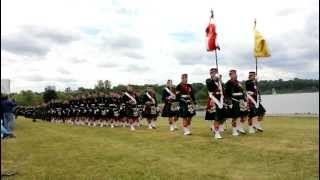 Argyll and Sutherland Highlanders of Canada PL Change of Command 3 Jun 2012 [upl. by Iralav]