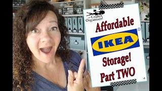 Affordable Ikea Storage Solutions  Part TWO [upl. by Camus]