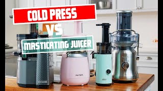 Cold Press vs Masticating Juicer  Unveiling the Ultimate Extraction Showdown [upl. by Katonah]