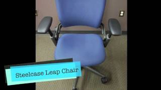 Steelcase Leap Chair  EthoSource Product Showcase [upl. by Irallih966]