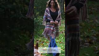 Sleeved Shawl Crochet Pattern [upl. by Aneehsar]