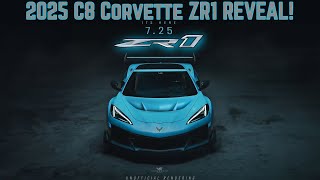 THE 2025 C8 Corvette ZR1 REVEAL Our LIVE thoughts AND reactions [upl. by Gavrielle180]