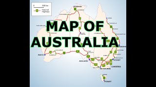 map of Australia [upl. by Annert]