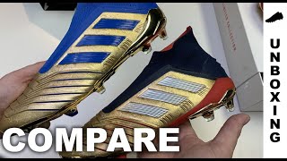 COMPARE  adidas PREDATOR 19 vs adidas PREDATOR 19 limited edition [upl. by Gilemette]