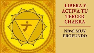 ❤️ Meditación para quotEQUILIBRAR Y ACTIVAR EL TERCER CHAKRA o CHAKRA DEL PLEXO SOLARquot [upl. by Sitoel23]