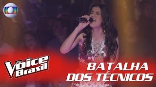 Amanda Lince canta ‘10’ na Batalha dos Técnicos – ‘The Voice Brasil’  5ª Temporada [upl. by Aliemaj]