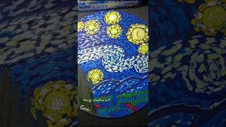 Starry night ✨🌟drawsubcribe artshorts vairalvideo shorts starrynight [upl. by Geraldine52]