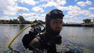 Scuba diving at Old Welland Canal Ontario Sep 8 2024 [upl. by Philpot]