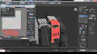 Текстурирование Dreadnought Warhammer 40k 3ds max часть 1 [upl. by Naoh]