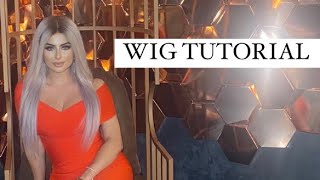 WIG TUTORIAL  ZHILABEAUTY [upl. by Tomlinson]