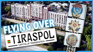 Tiraspol Transnistria  Aerial Drone Footage  BLATCH [upl. by Aprile]