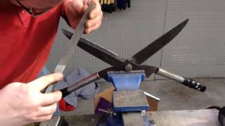 How to Sharpen Hedge Clippers [upl. by Rebeca]