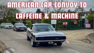 1970 Dodge Charger Passenger Ride POV With Muscle Car Convoy To Caffeine And Machine [upl. by Outhe]