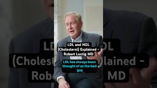 LDL and HDL Cholesterol Explained Endocrinologist Robert Lustig MD cholesterol health fyp [upl. by Dave635]