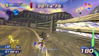 Sonic Free Riders Rocky Ridge Expert  Free Race 1080 HD [upl. by Suzy]