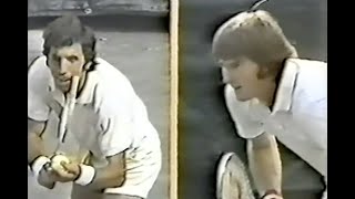 【Mirror image】Manuel Orantes vs Jimmy Connors（1975 US Open） [upl. by Anavlys]