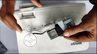 Projector Vivitek DLP Optima Repair Vivitek Projector  VIVITEK Projector dust cleaning processes [upl. by Alemac]