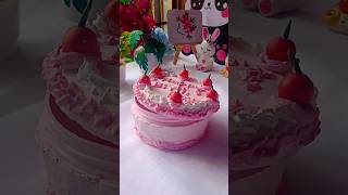 Making a fake CAKE BOX 🎂🍰Pinterest style aesthetic cake 🎥🌷✨ [upl. by Roi]