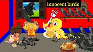 Chidiya Kauwa Cartoon Kahaniyan  Chidiya Wala Cartoon Urdu Kahani innocent birds  New episode [upl. by Reppart]