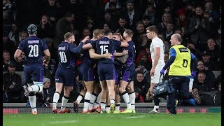 Short Highlights England v Scotland  Guinness Six Nations [upl. by Nibla]