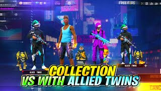 Collection Vs With alliedtwins 🤩 Gone Wrong🤣  Strategy Maker Gaming shorts freefire [upl. by Nitsugua]