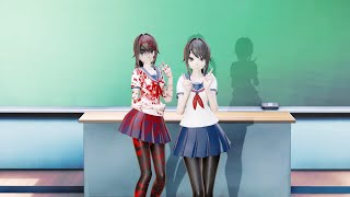 MMD Yandere Simulator Brooklyn Blood Pop Dance Collection [upl. by Rhynd791]