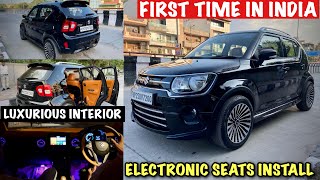 Modified ignis first in india with bodykit electrically adjustable seats amp full luxurious interiors [upl. by Alain]