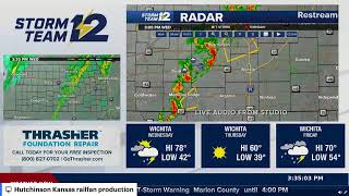 live KWCH 12 severe weather coverage October 30 2024 [upl. by Pudens]