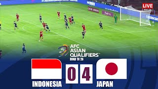 Indonesia vs Japan  World Cup 2026 Qualifiers Full Match [upl. by Huda]