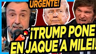 🧨 NAVARRO TIRÓ UN BOMBAZO sobre la decisión que acaba de tomar Trump que golpea a Milei quotNo la vio [upl. by Anahsor622]