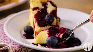 How to Make White Chocolate Blueberry Cheesecake  Dessert Recipes  Allrecipescom [upl. by Cob626]