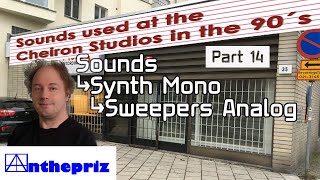 Cheiron Studios in the 90s  SoundsSynth MonoSweepers Analog part 14 [upl. by Lunneta]