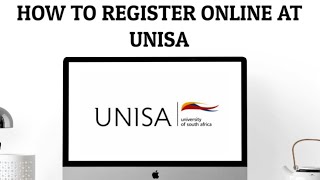 How to register online at UNISA [upl. by Volnak]