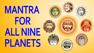 Most Effective Navagraha Mantras for Favorable Results  Rashi Mantras for All Nine Planets [upl. by Lamoree]