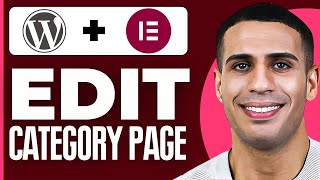 How To Edit Category Page In Wordpress With Elementor  2024 [upl. by Jordana]