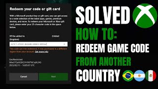 NEW METHOD HOW TO REDEEM ANY REGION XBOX CODES FOR CHEAP GAMES AND GAMEPASS [upl. by Justen706]