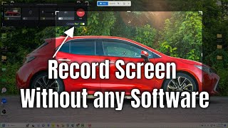 How to screen record on pc windows 11 with audio  Full Guide [upl. by Berns]