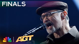 Janitor Richard Goodall Sings An Unforgettable Cover Of quotFaithfullyquot By Journey  Finals  AGT 2024 [upl. by Ewens]