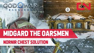 God of War Ragnarok The Oarsmen Nornir Chest Solution [upl. by Katy696]