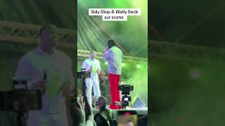 Sidy Diop amp Wally Seck sur scene 😱 [upl. by Idarb]