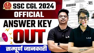 SSC CGL ANSWER KEY 2024  CGL ANSWER KEY 2024  SSC CGL 2024 EXPECTED CUT OFF [upl. by Ettevets]